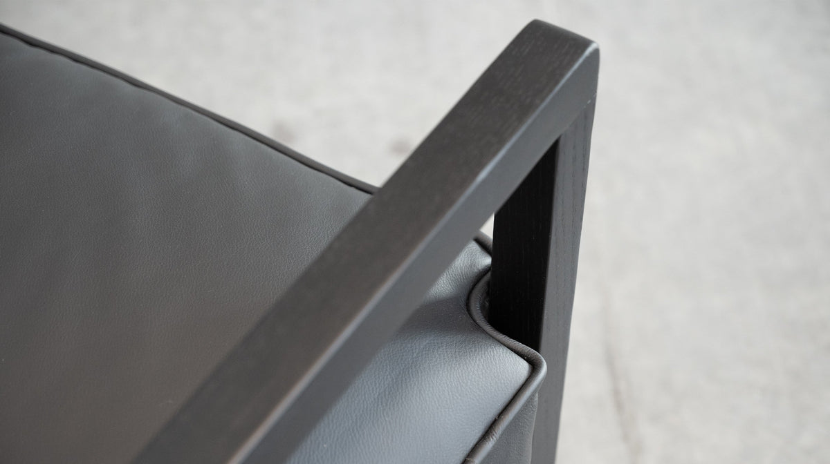 Charles Lounge Chair Black