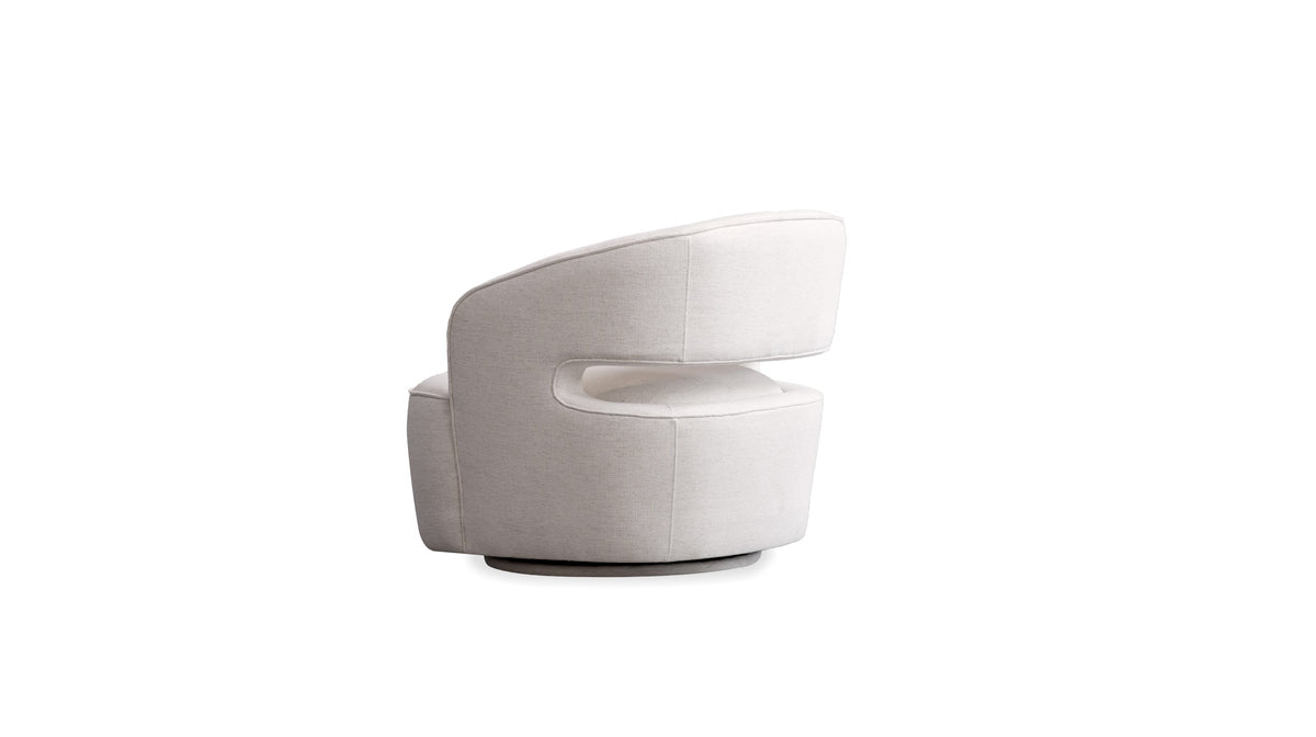 Dahlia Lounge Chair Swivel Nomad Snow