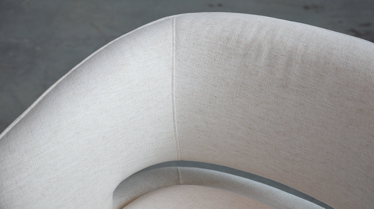 Dahlia Lounge Chair Swivel Nomad Snow