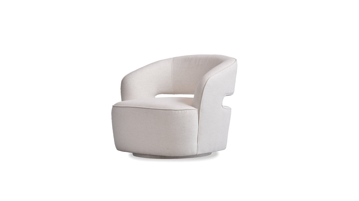 Dahlia Lounge Chair Swivel Nomad Snow