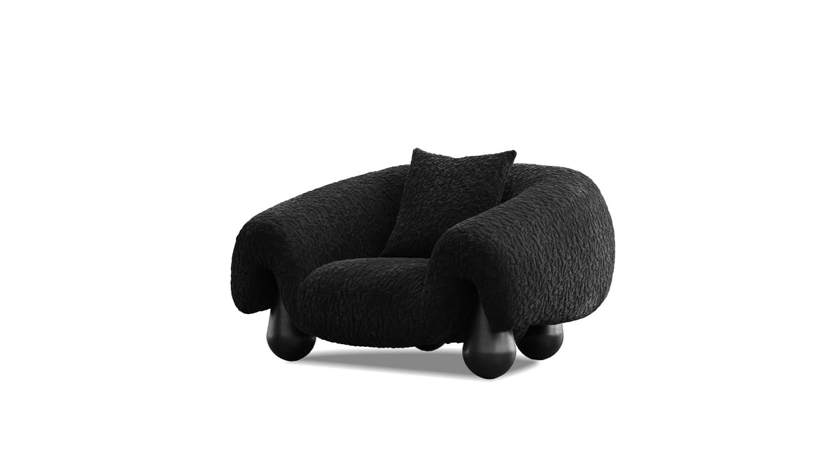 Furo Lounge Chair Black