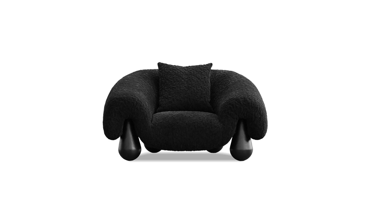Furo Lounge Chair Black