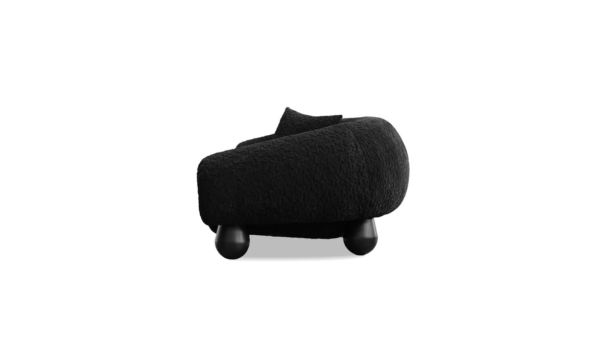Furo Lounge Chair Black