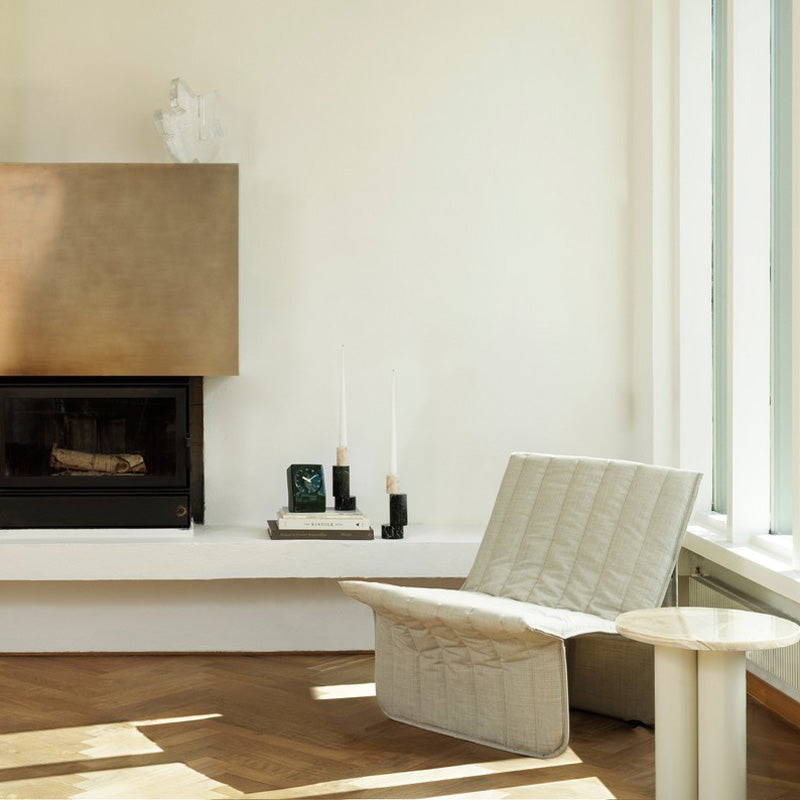 Limit Lounge Chair by Normann Copenhagen, showing limit lounge chair in live shot.
