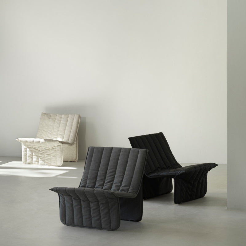 Limit Lounge Chair by Normann Copenhagen, showing limit lounge chair in live shot.
