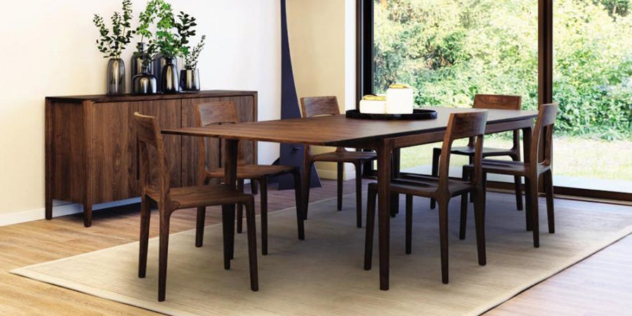 Lisse Side Chair by Copeland Furniture, showing lisse side chair in live shot.