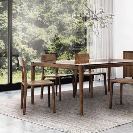 Lisse Side Chair by Copeland Furniture, showing lisse side chair in live shot.