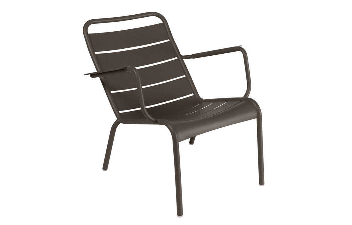 Luxembourg Steel Low Armchair by Fermob - Tonka.