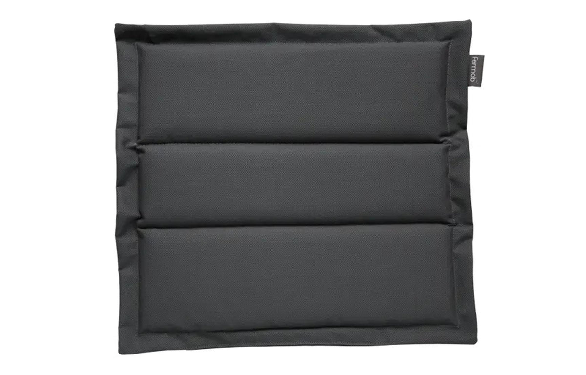 Luxembourg Chair Cushion by Fermob - Midnight Grey.