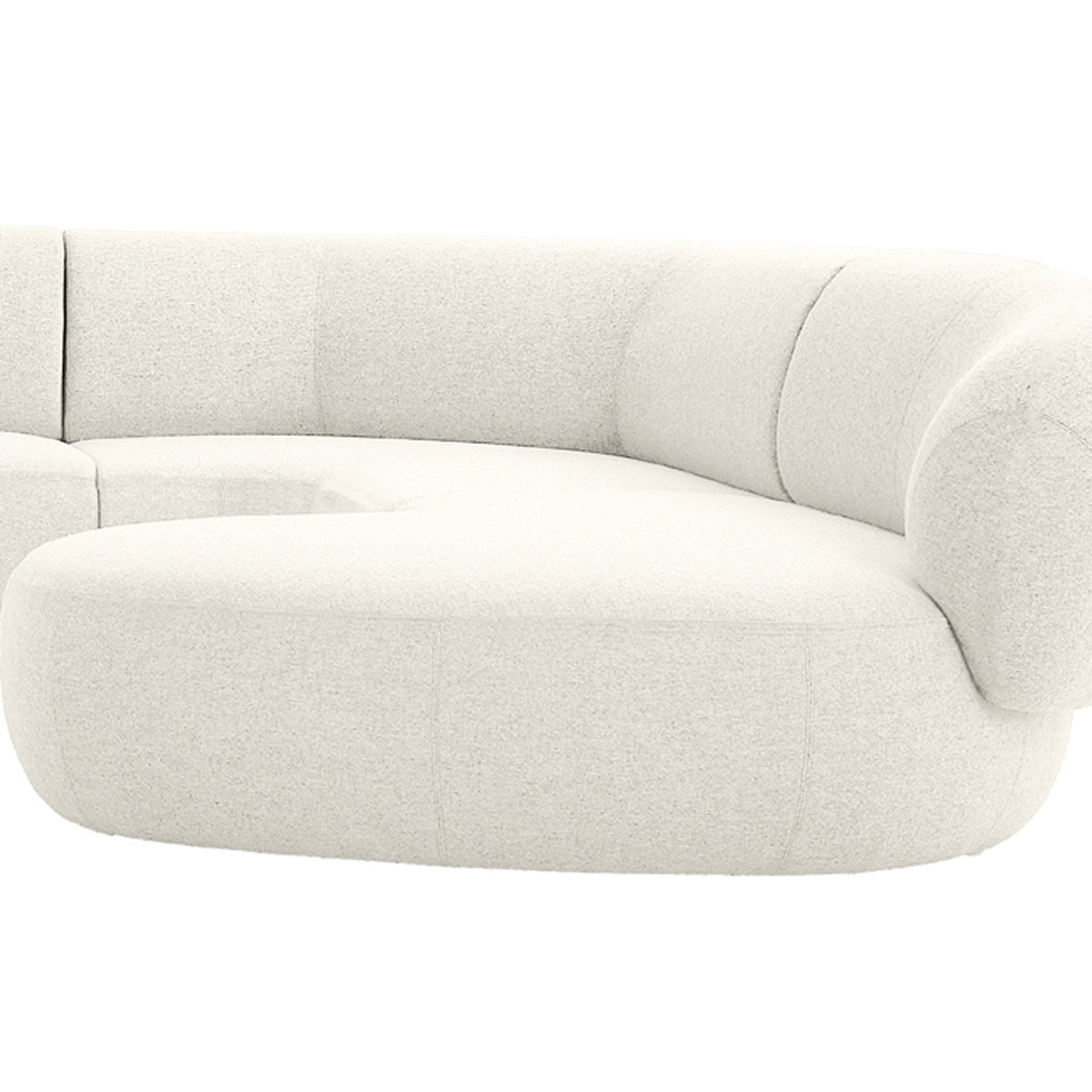 Moritz Sectional Sofa by Mobital, showing closeup view of moritz sectional sofa.