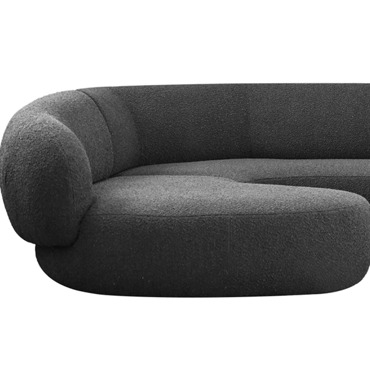 Moritz Sectional Sofa by Mobital, showing closeup view of moritz sectional sofa.