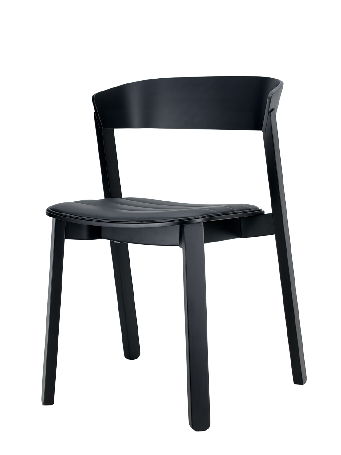 Cresta Stacking Chair Upholstered by NUANS