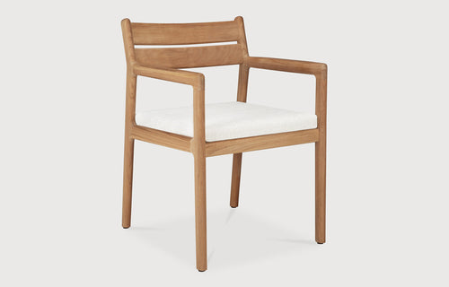 Jack Outdoor Dining Chair by ethnicraft - Chair, Off White