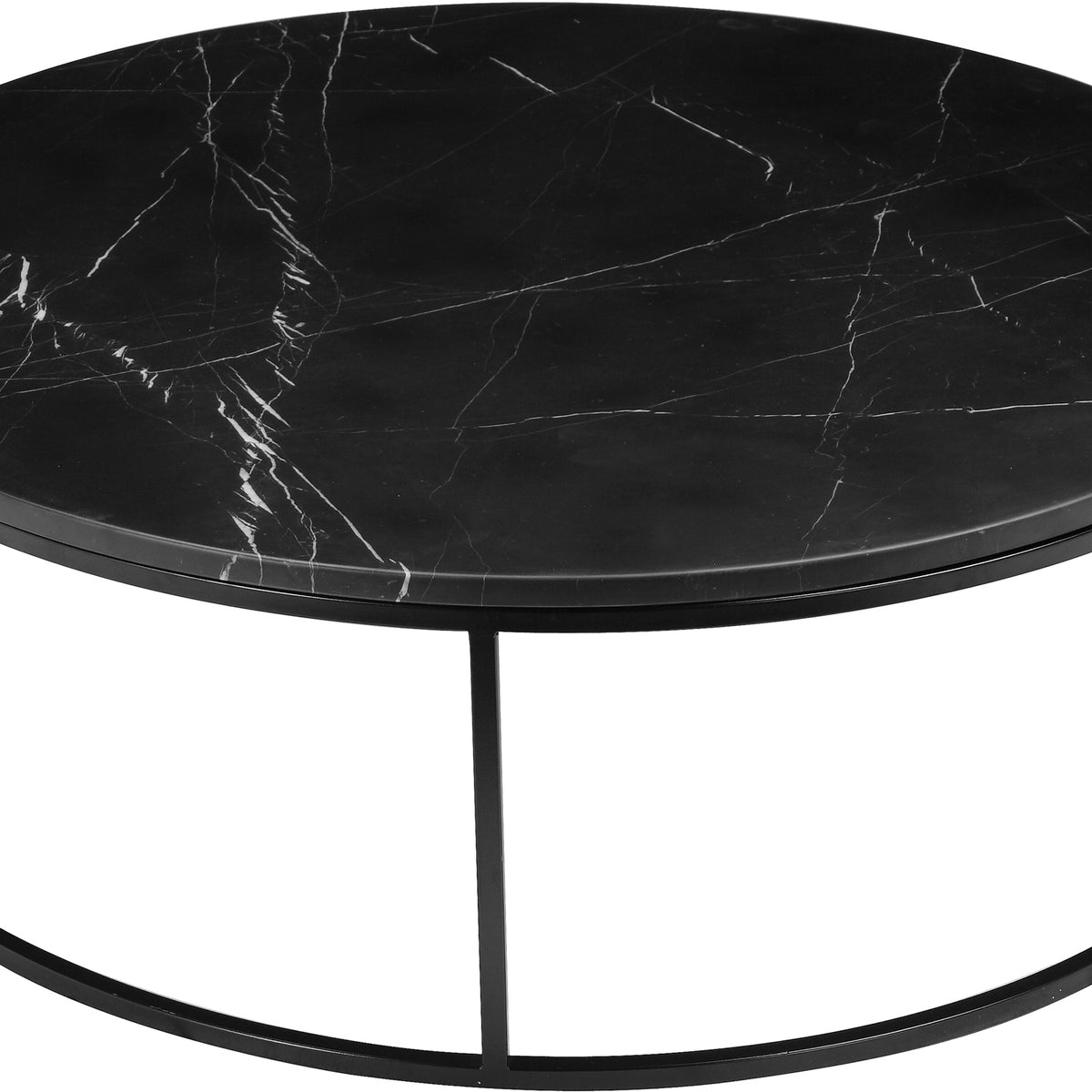 Onix Coffee Table by Mobital, showing closeup view of onix coffee table.