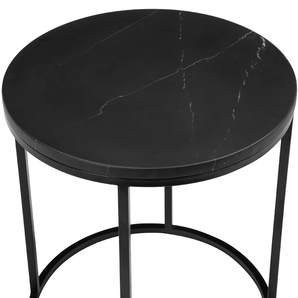 Onix End Table by Mobital, showing closeup view of onix end table.
