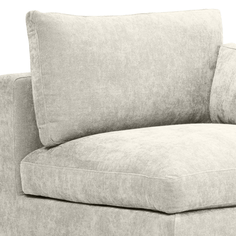 Onza Sectional Sofa by Mobital, showing closeup view of onza sectional sofa.