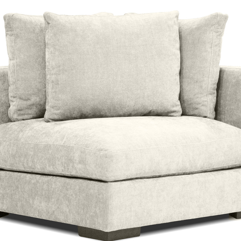 Onza Sectional Sofa by Mobital, showing closeup view of onza sectional sofa.