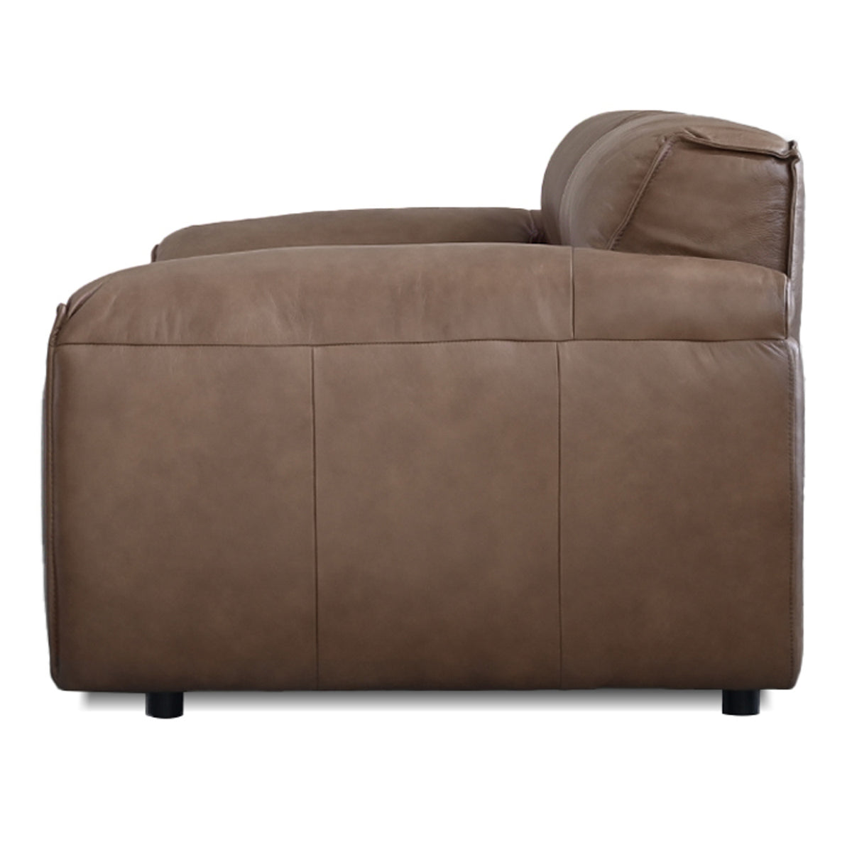 Osta Sofa by Mobital, showing side view of osta sofa.