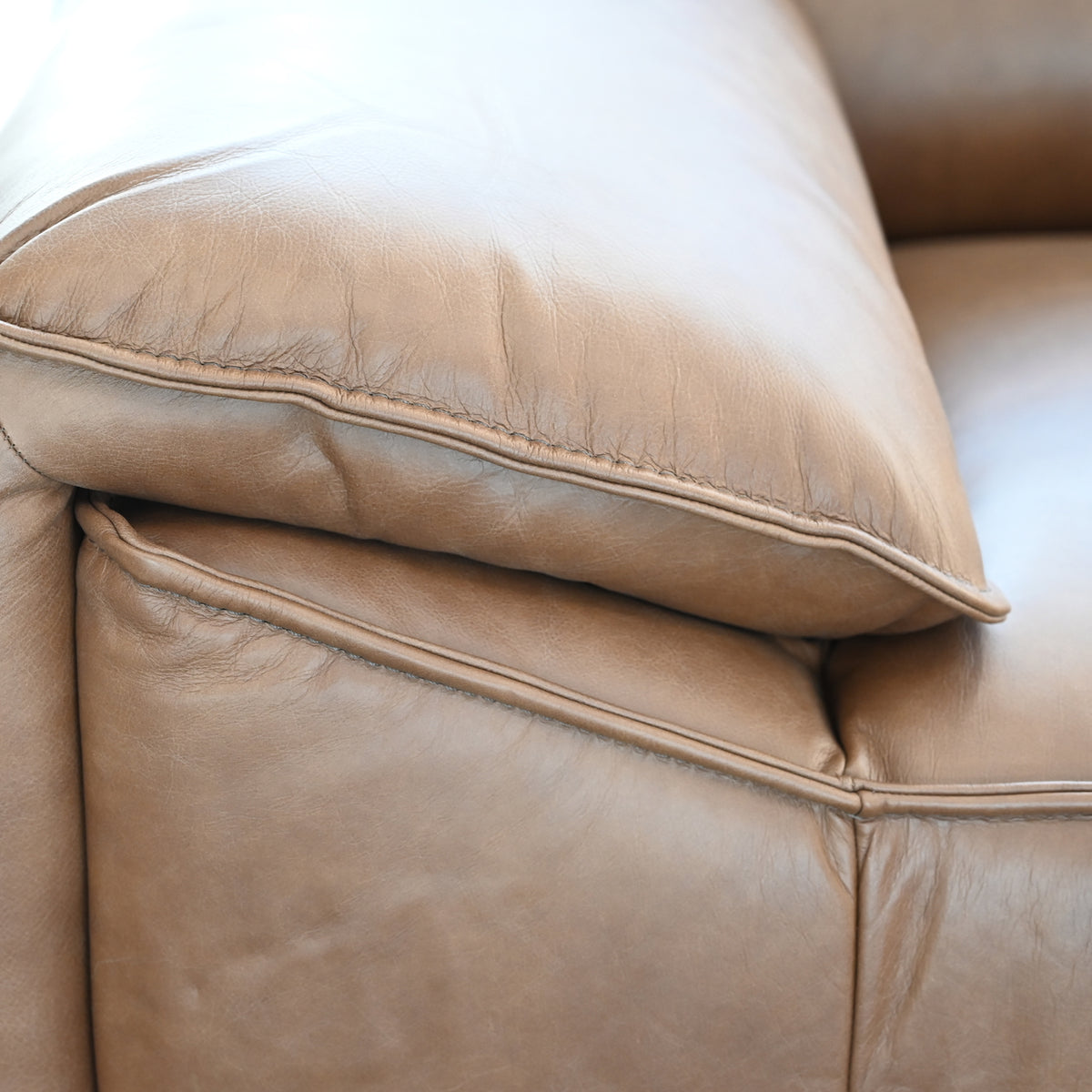 Osta Sofa by Mobital, showing closeup view of osta sofa.