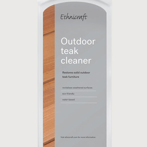 Ethnicraft Outdoor Teak Cleaner by Ethnicraft, showing closeup view of ethnicraft outdoor teak cleaner.