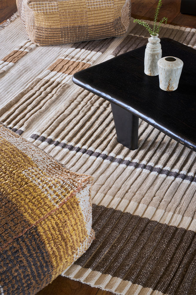 Reversible City Pouf by Lorena Canals