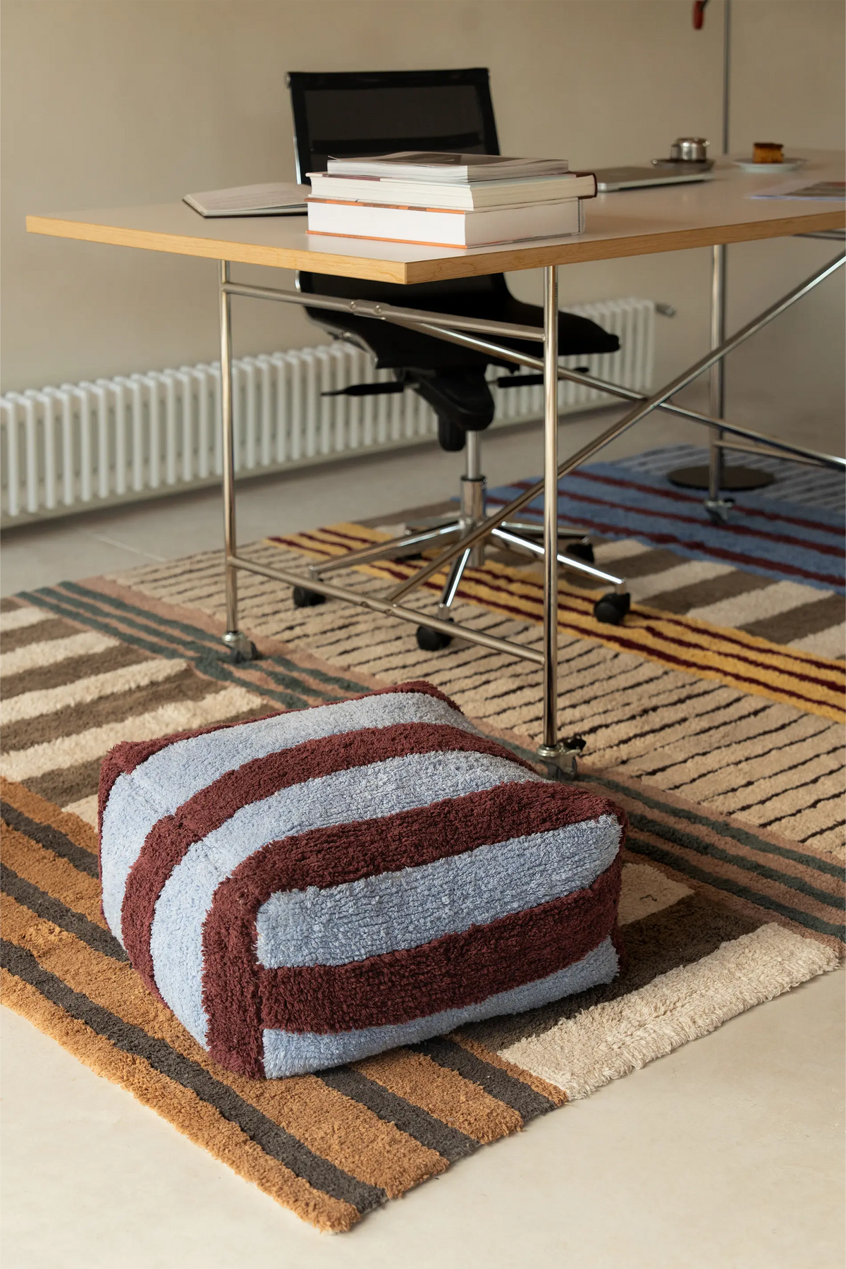 Pouf Lines by Lorena Canals