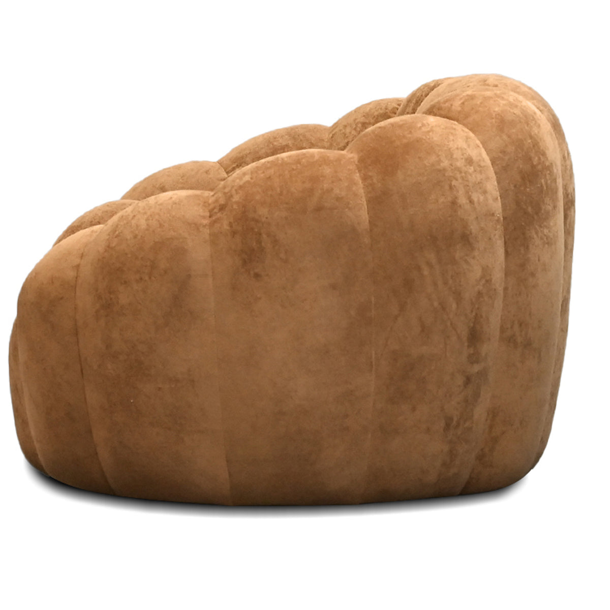 Puffin Lounge Chair by Mobital, showing side view of puffin lounge chair.