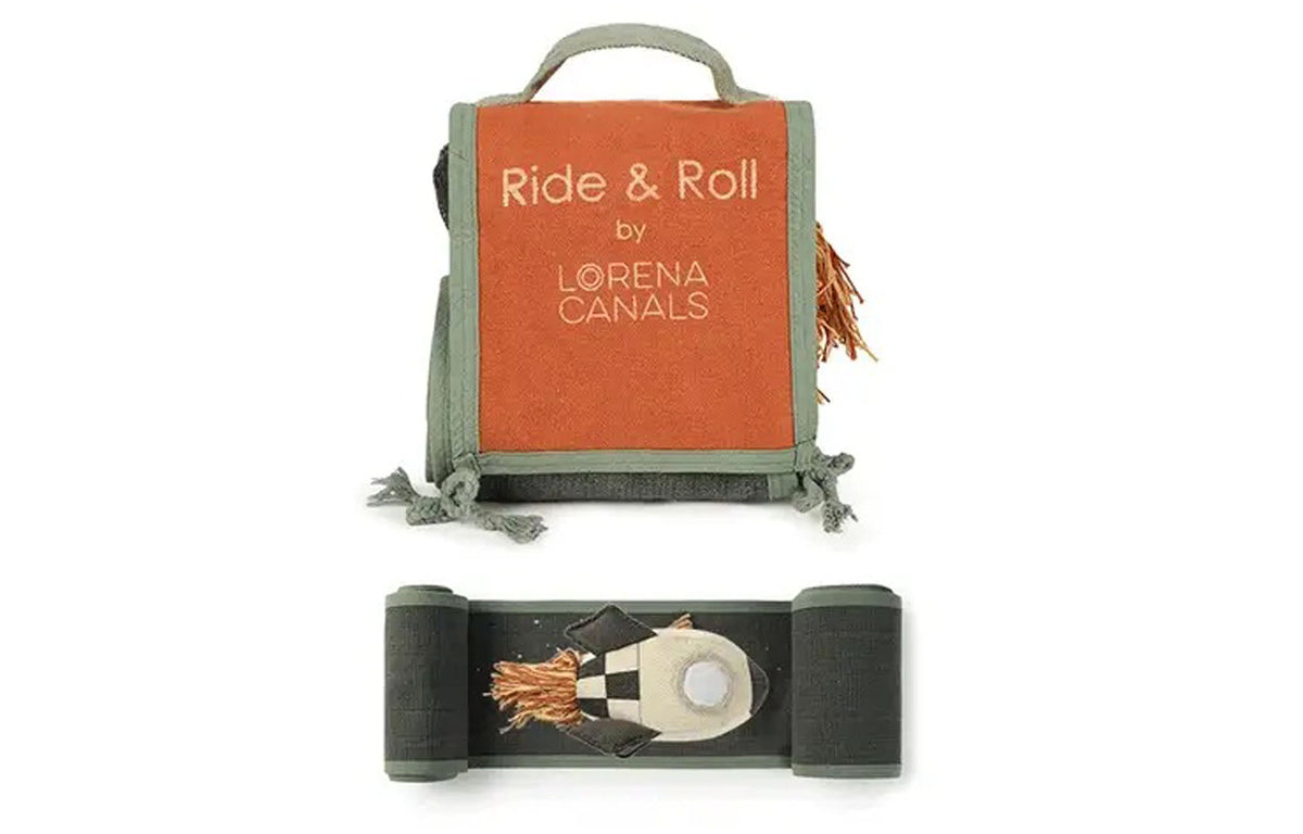 Small World Green Toy Set by Lorena Canals - Ride & Roll MilkyWay.