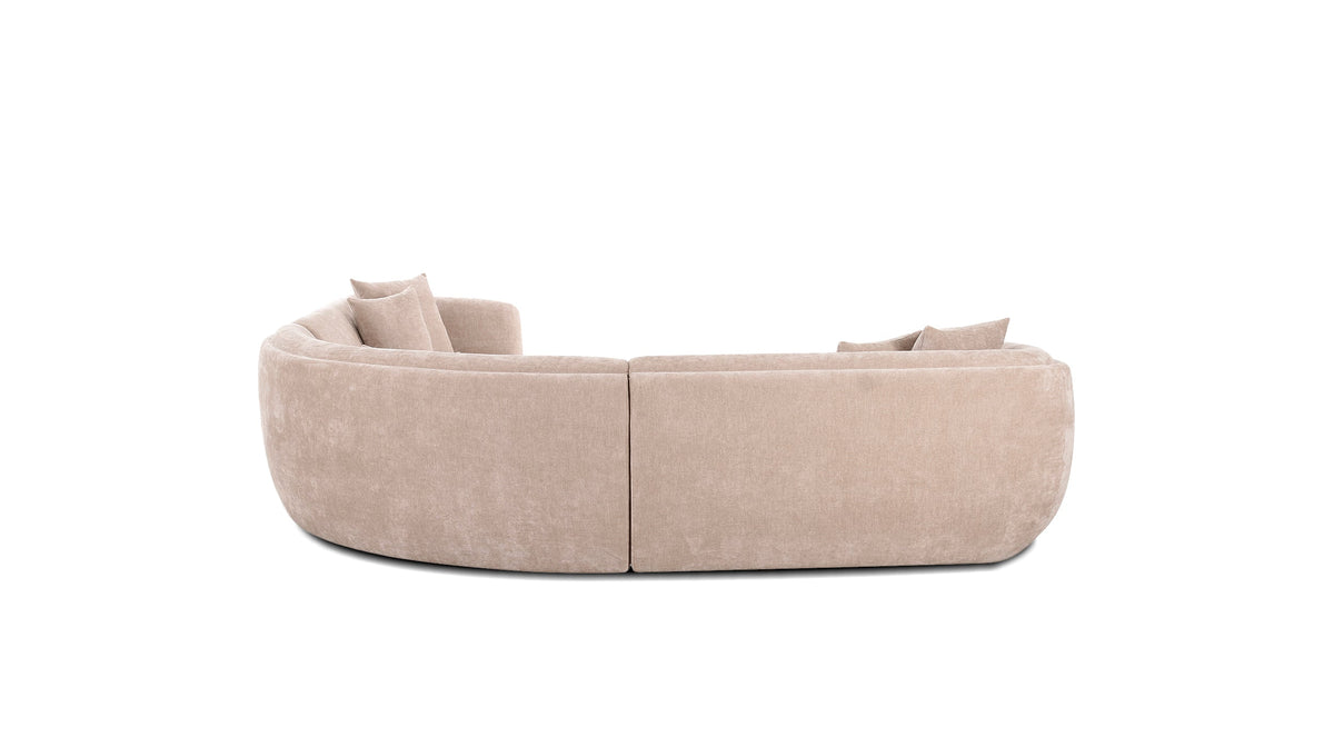 Swerve Sectional 3-Piece Branzino