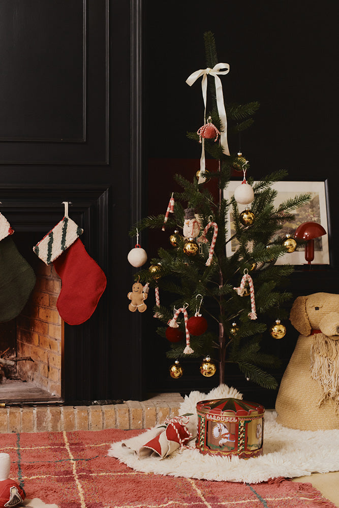Set of 4 Christmas Ornaments by Lorena Canals