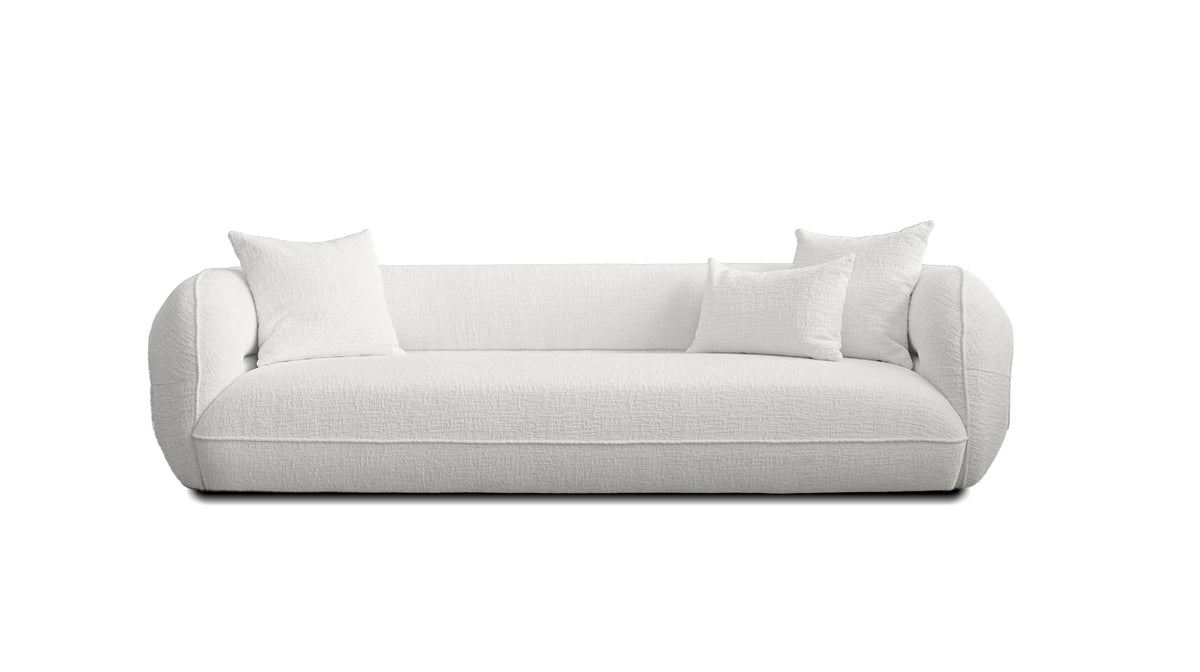 Laurent Sofa 3-Seater Bliss White
