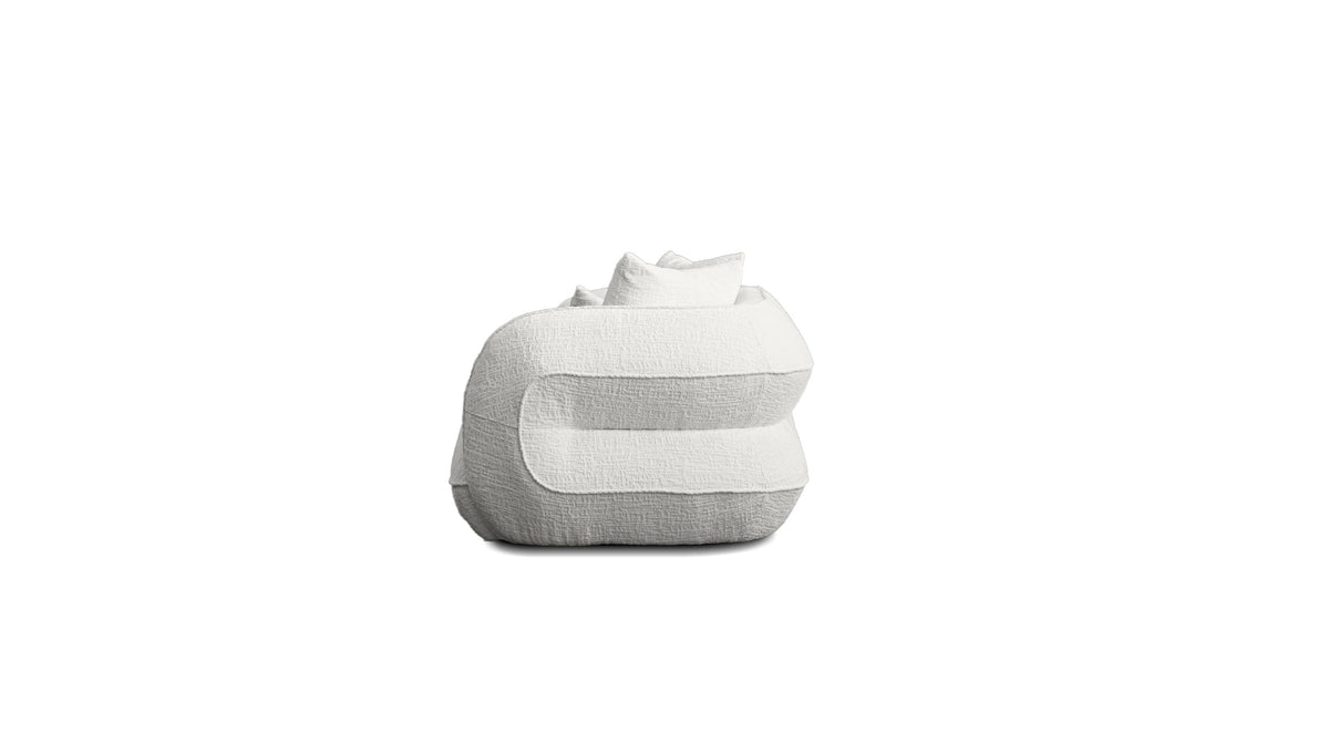 Laurent Sofa 3-Seater Bliss White
