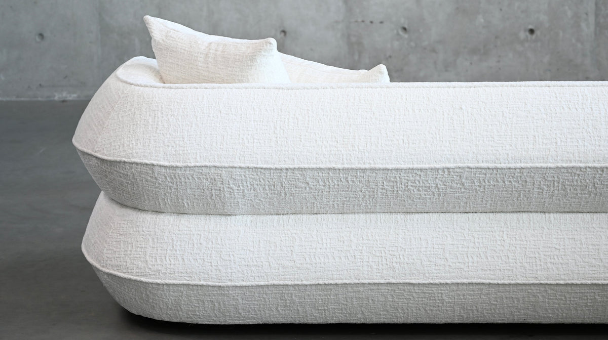 Laurent Sofa 3-Seater Bliss White