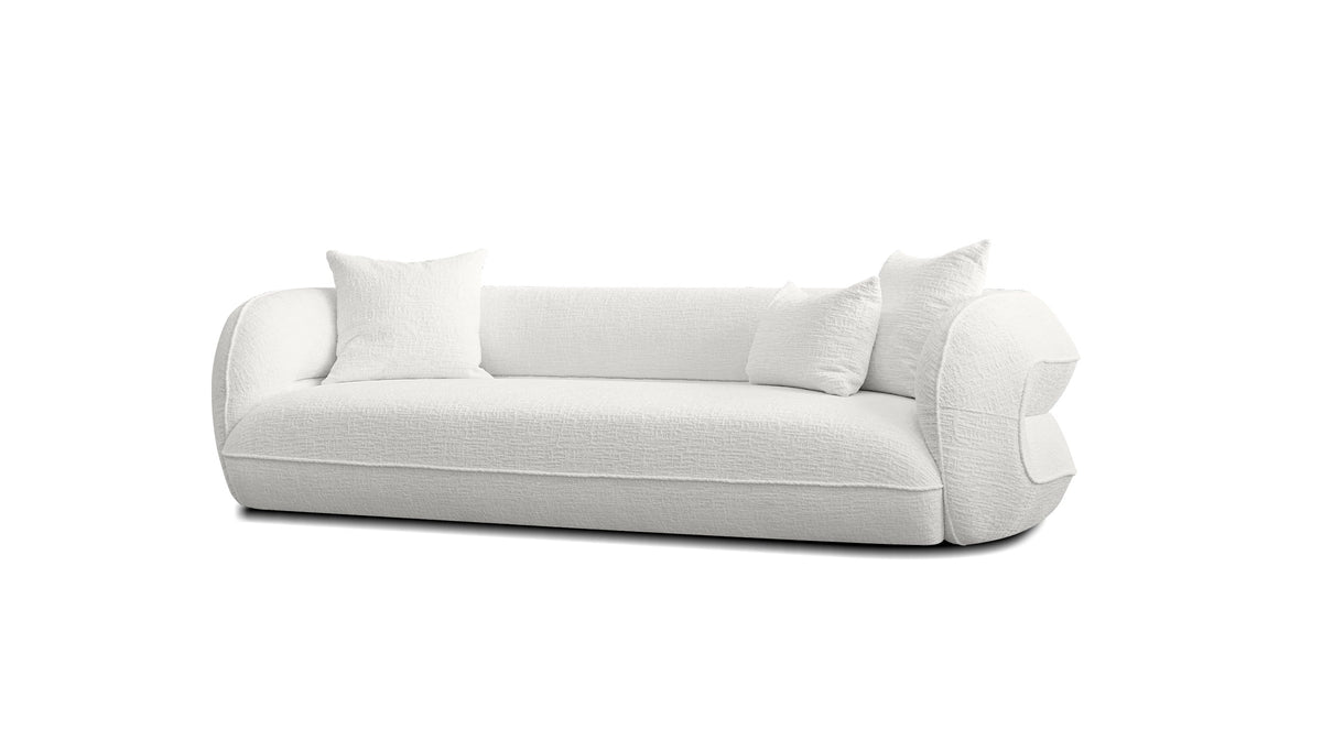 Laurent Sofa 3-Seater Bliss White
