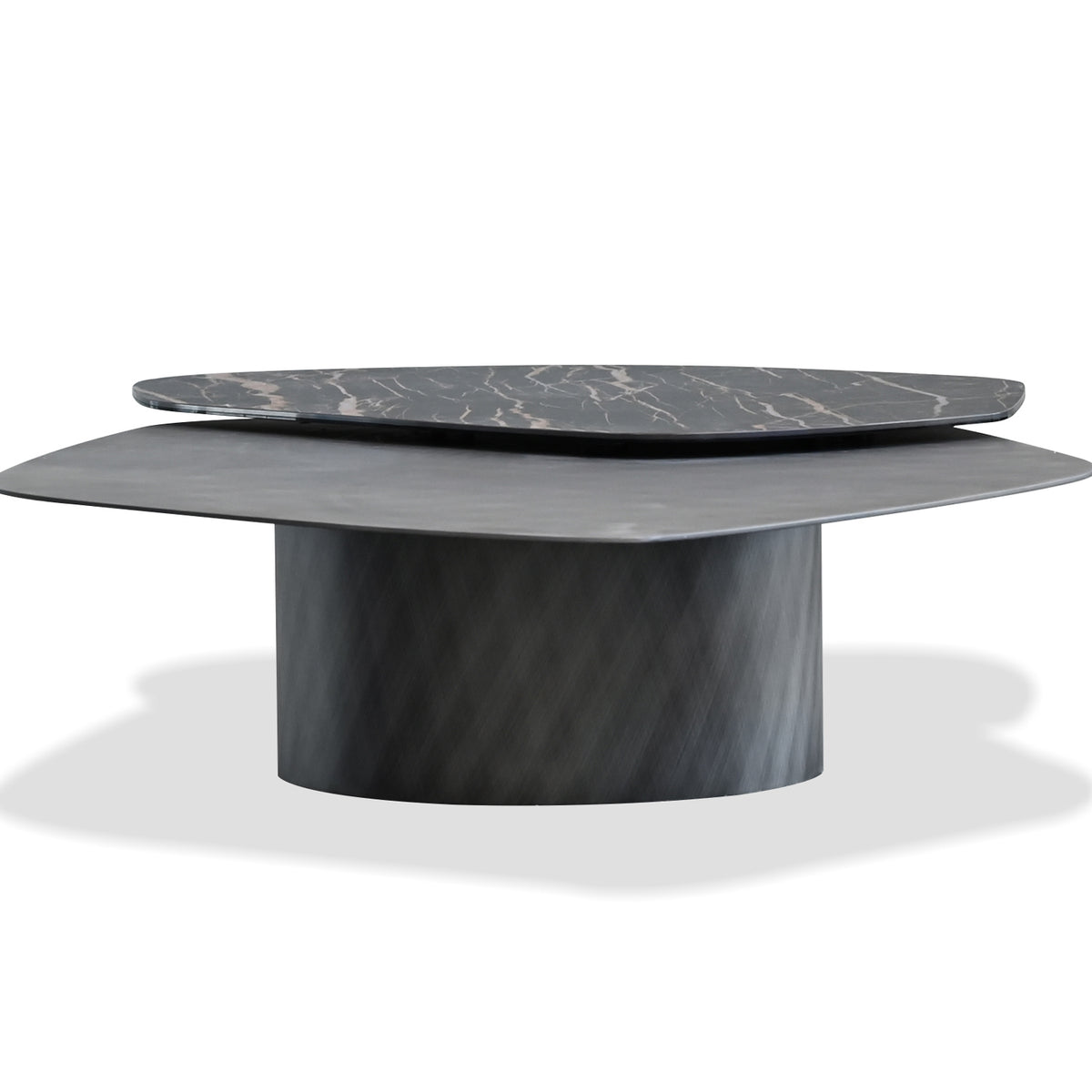 Layer Coffee Table by Mobital, showing front view of layer coffee table.