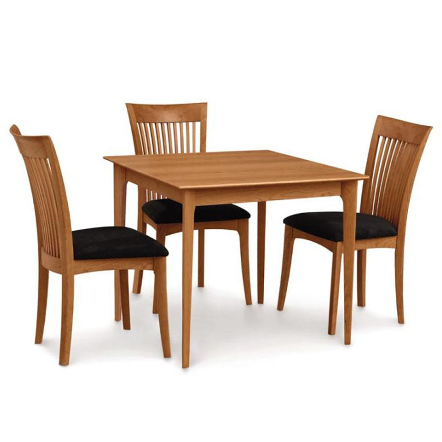 Sarah Fixed Top Table by Copeland Furniture, showing sarah fixed top table with chairs.