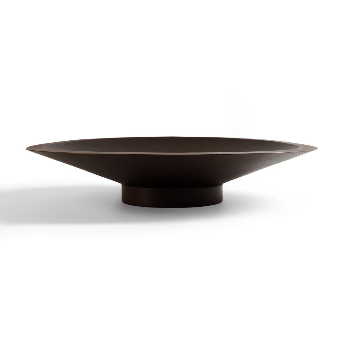 Satellite Bowl by Ethnicraft, showing front view of satellite bowl