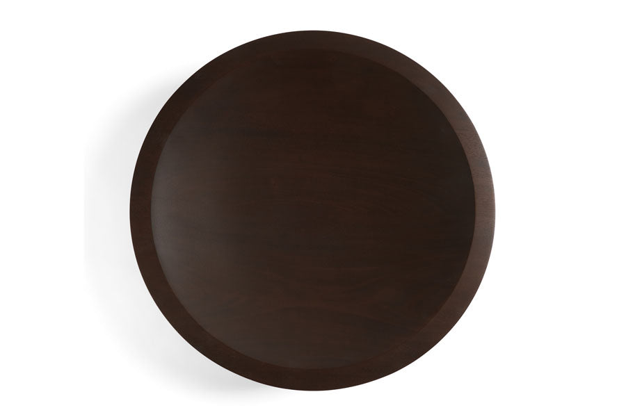 Satellite Bowl by Ethnicraft, showing top view of satellite bowl