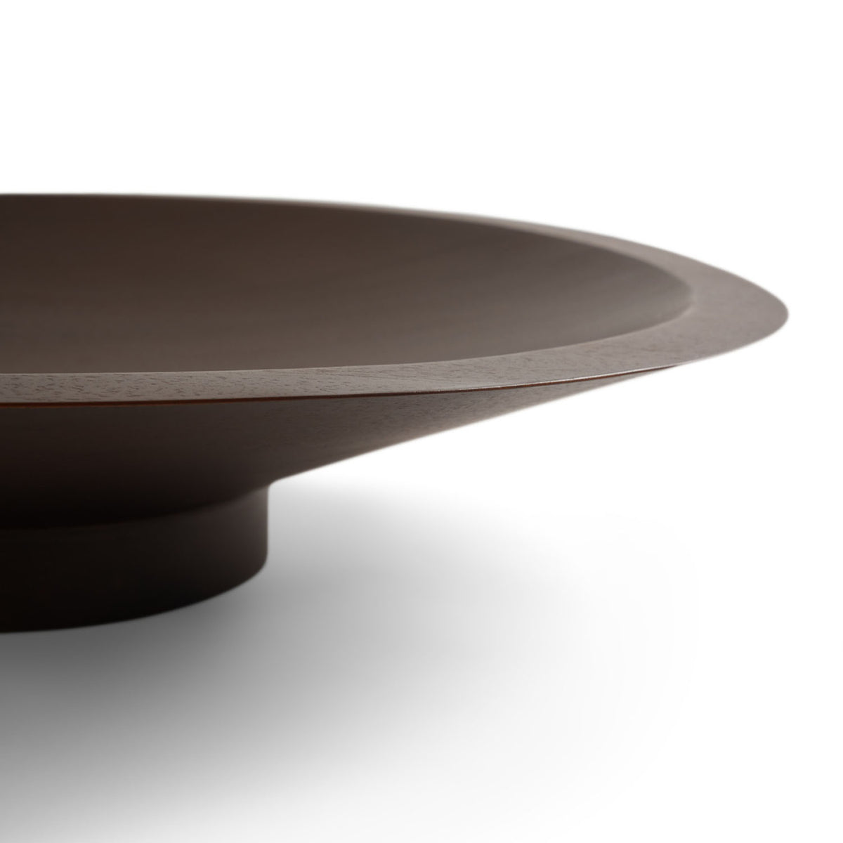 Satellite Bowl by Ethnicraft, showing closeup view of satellite bowl