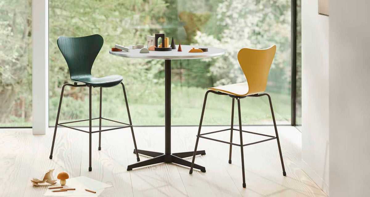 Series 7 Junior Chair by Skagerak, showing series 7 junior chair in live shot.