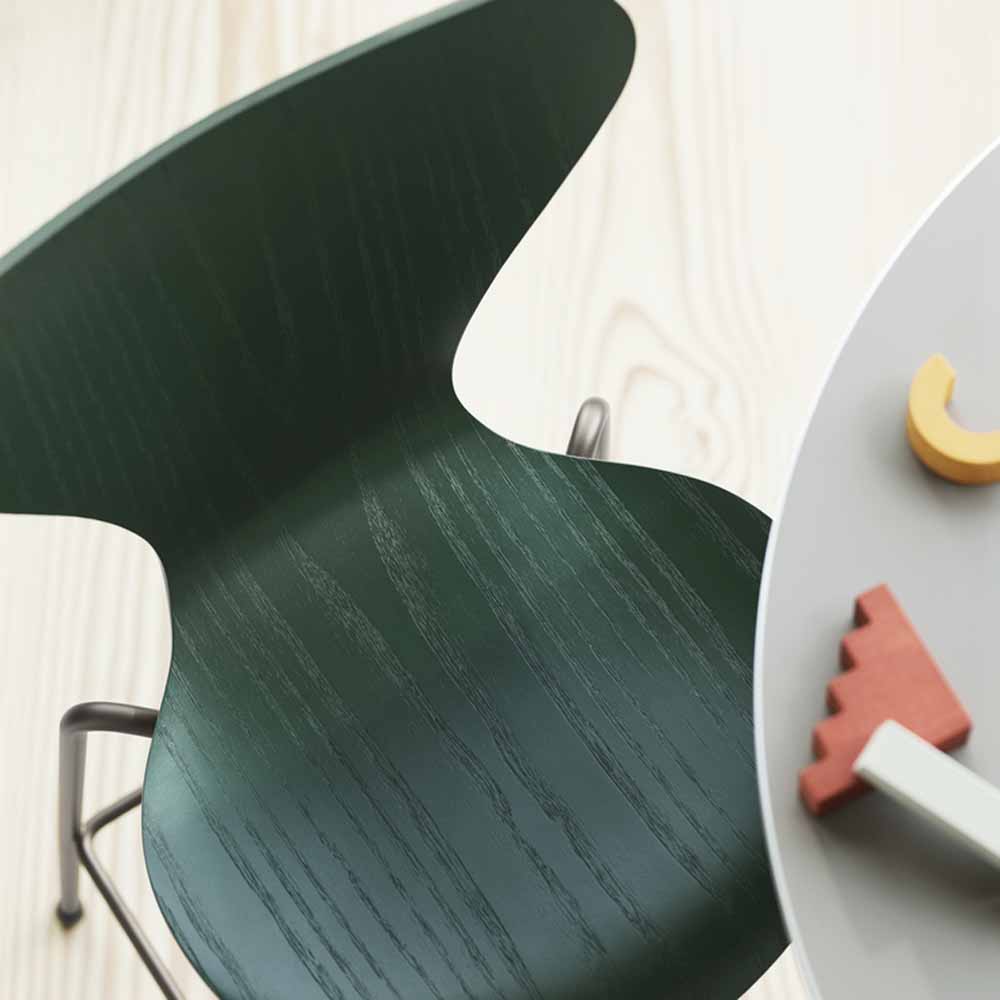 Series 7 Junior Chair by Skagerak, showing closeup view of series 7 junior chair in live shot.