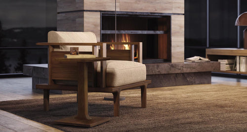 Sierra Seating and Occasionals Chair by Copeland Furniture, showing sierra seating and occasionals chair in live shot.