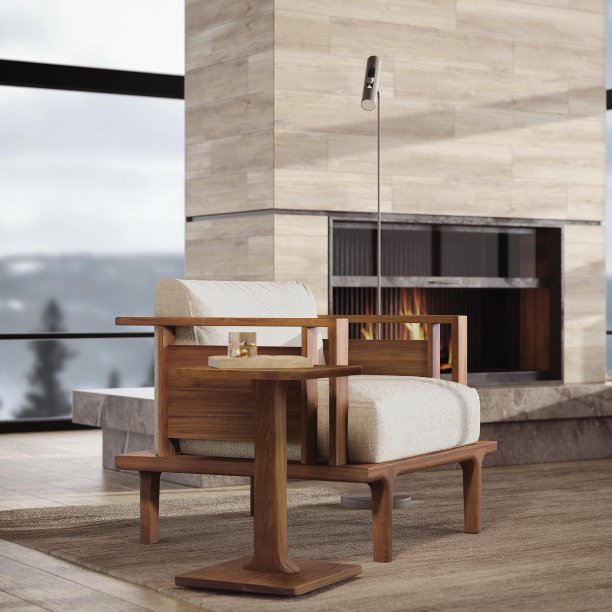 Sierra Seating and Occasionals Chair by Copeland Furniture, showing sierra seating and occasionals chair in live shot.