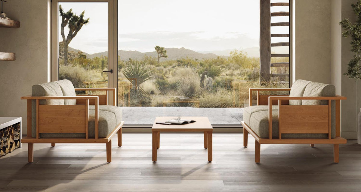 Sierra Seating and Occasionals Loveseat by Copeland Furniture, showing sierra seating and occasionals loveseat in live shot.