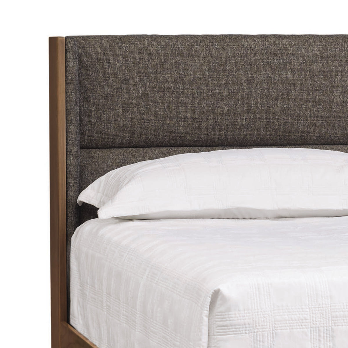 Sloane Bed With Legs For Mattress Only - King by Copeland Furniture, showing closeup view of sloane bed with legs for mattress only - King.