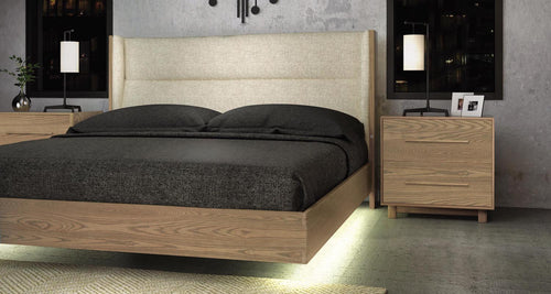 Sloane Nightstand by Copeland Furniture, showing Sloane Nightstand in live shot.