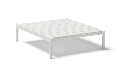 Origin Coffee Table by Point - Cream 34, Square, Solid White HPL G2.