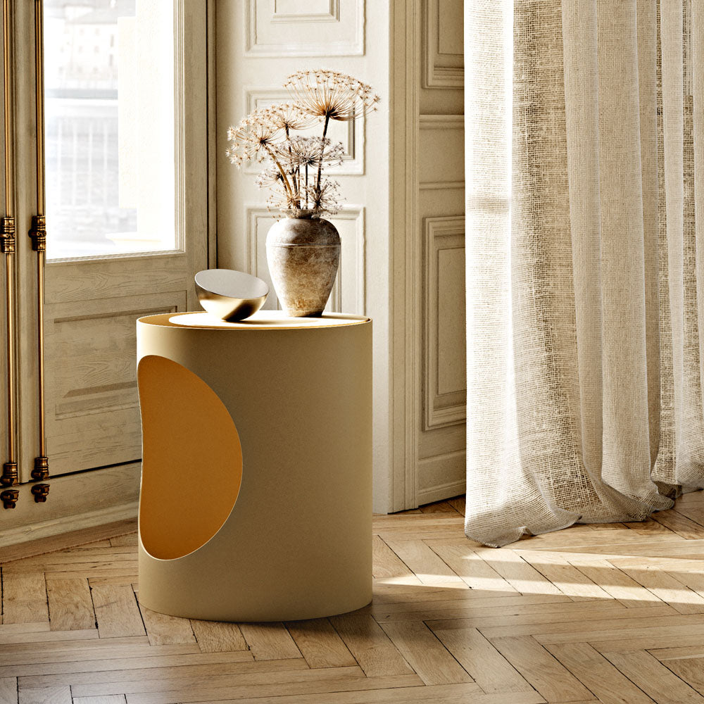Tabl Side Table by Woud, showing tabl side table in live shot.