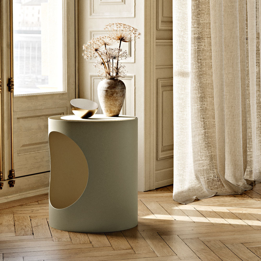 Tabl Side Table by Woud, showing tabl side table in live shot.