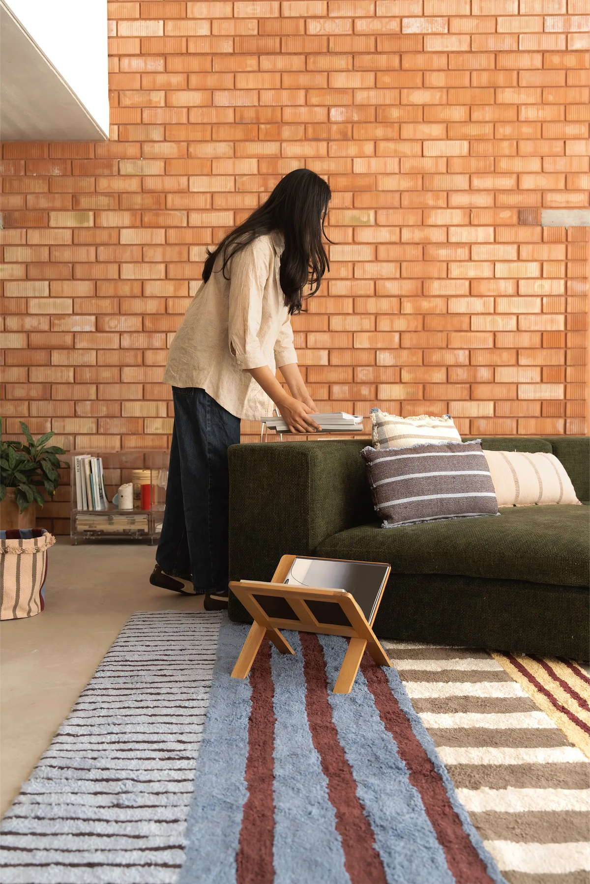 Washable Rug Color On by Lorena Canals